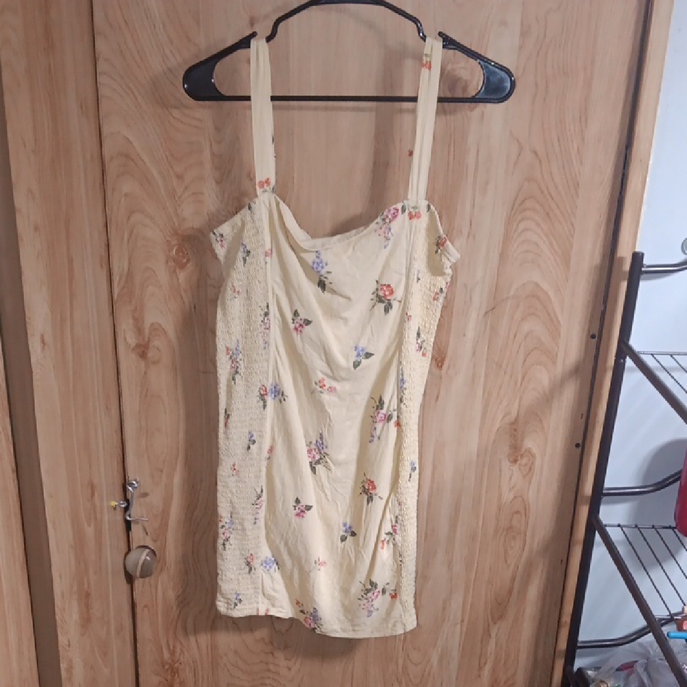 Floral Yellow Sundress